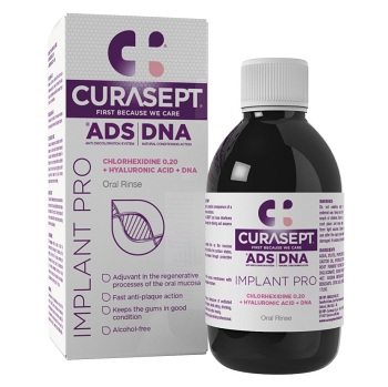 CURASEPT Ads dna implant pro ústní voda 0,20% CHX 200 ml