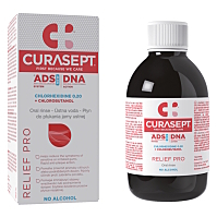 CURASEPT Ads Dna Relief Pro ústní voda 0,12% CHX 200 ml