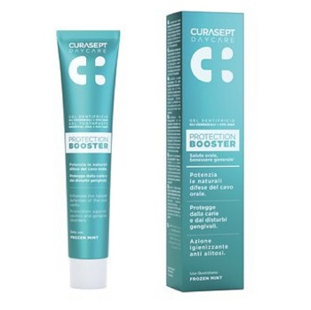 Curasept DAYCARE BOOSTER Frozen mint  zubní pasta 75 ml (Přírodní a bylinné zubní pasty)