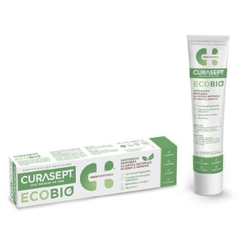 CURASEPT Zubní pasta Ecobio 75 ml (Přírodní a bylinné zubní pasty)