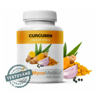 MYCOMEDICA Curcumin 120 vegan rostlinných kapslí