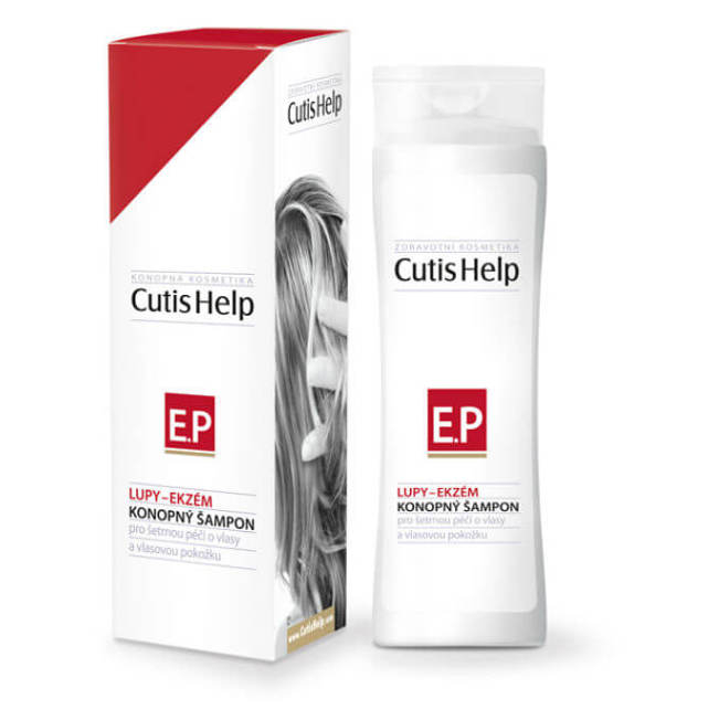 E-shop CUTISHELP Lupy-Ekzém Konopný šampon 200 ml