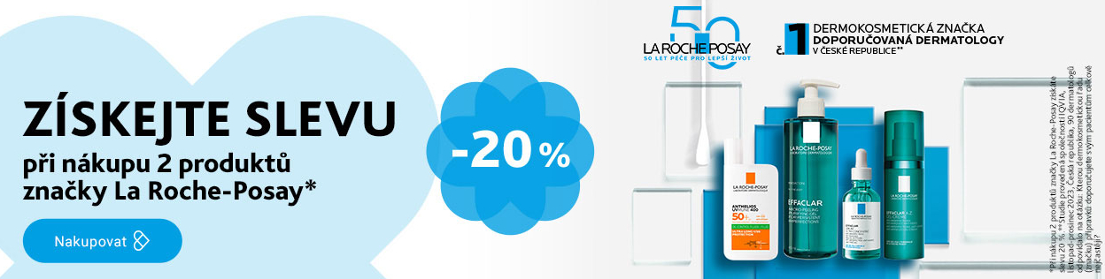 SLEVA 20 % na LA ROCHE-POSAY