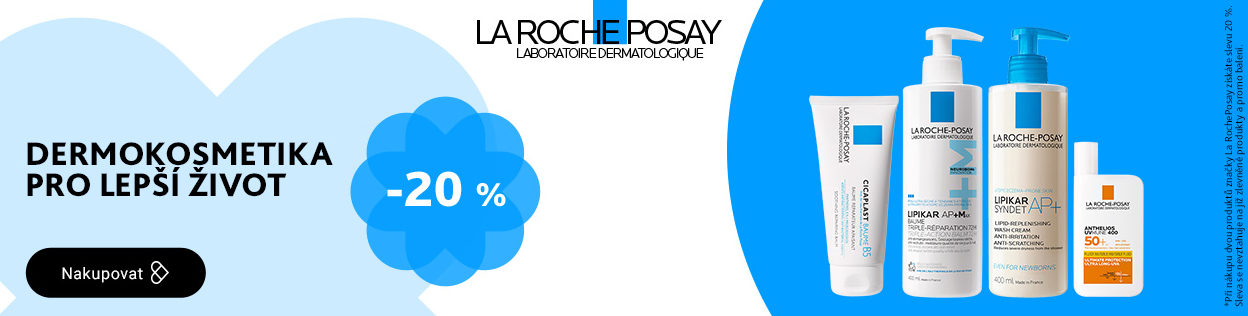 SLEVA 20 % při koupi 2 ks La Roche-Posay