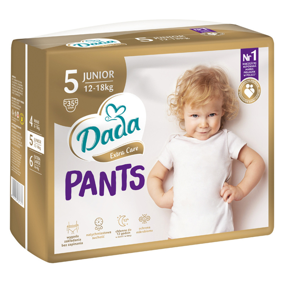 E-shop DADA Extra care pants 5 junior 12-18 kg 35 kusů