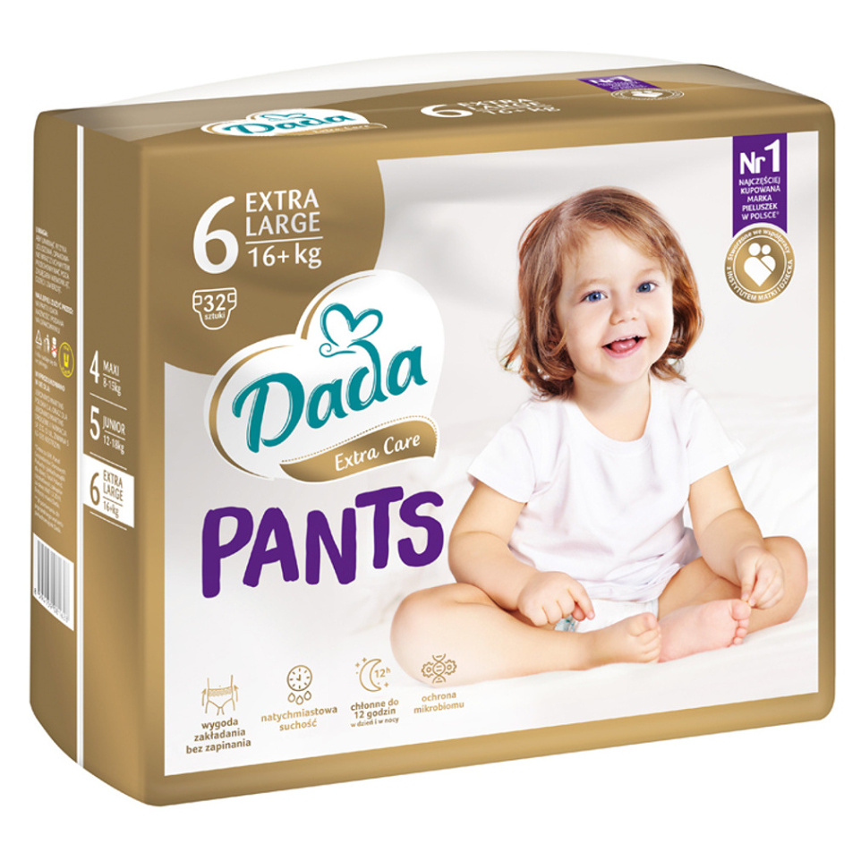 E-shop DADA Extra care pants 6 extra large 16 kg+ 32 kusů
