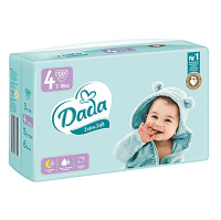 DADA Extra soft plenky velikost 4 7-16kg 50 kusů