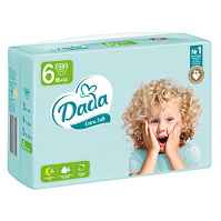 DADA Extra soft plenky velikost 6 16kg+ 39 kusů
