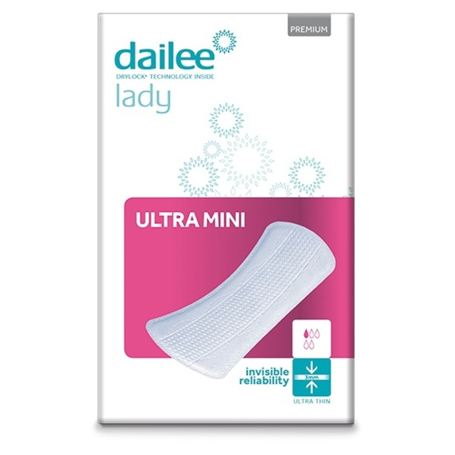 E-shop DAILEE Lady Premium ULTRA MINI inkontinenční vložky 28 ks
