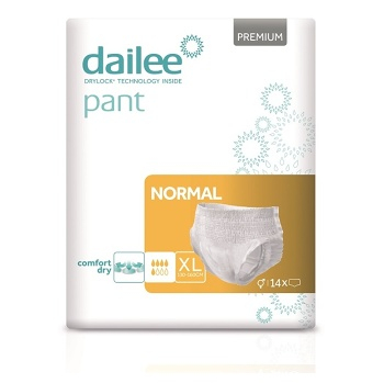 DAILEE Pant Premium NORMAL Inkontinenční kalhotky XL 14 ks, poškozený obal