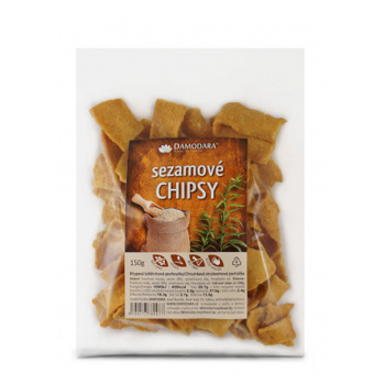 DAMODARA Sezamové chipsy150 g