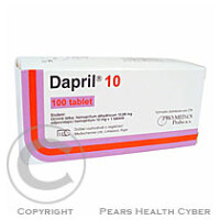 DAPRIL 10  100X10MG Tablety