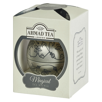 Dárek AHMAD TEA Vánoční ozdoba sypaný čaj Earl Grey 30 g