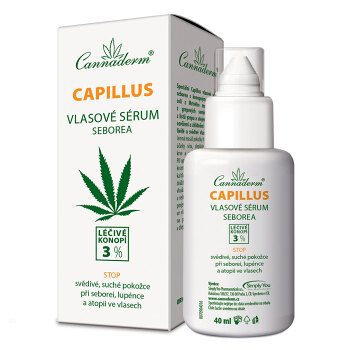 DÁREK CANNADERM Capillus vlasové sérum seborea 40 ml ()