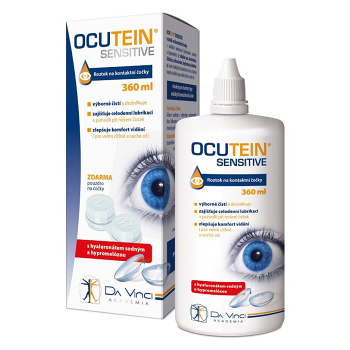 DÁREK DA VINCI ACADEMIA Ocutein Sensitive roztok na kontaktní čočky 360 ml