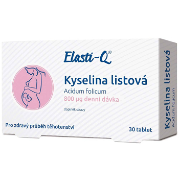 DÁREK ELASTI-Q Kyselina listová 800 μg 30 tablet ()