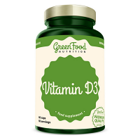DÁREK GREENFOOD NUTRITION Vitamin D3 60 kapslí