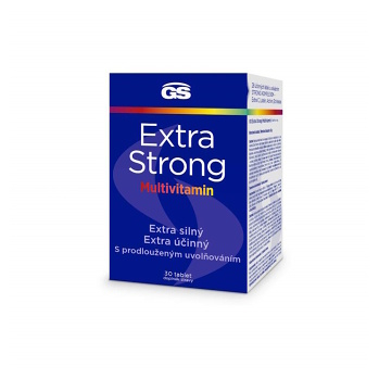 DÁREK GS Extra strong multivitamin 30 tablet () - Vícesložkové, Postupné uvolňování