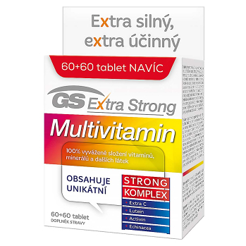 DÁREK GS Extra Strong Multivitamin 60+60 tablet