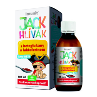 DÁREK IMUNIT Jack Hlívák sirup glukany + laktoferin 300 ml DÁREK IMUNIT Jack Hlívák sirup glukany + laktoferin 300 ml
