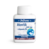 DÁREK MEDPHARMA Hořčík 300 mg + vitamin D3 107 tablet