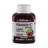 DÁREK MEDPHARMA Vitamín C 500 mg s šípky 107 tablet DÁREK MEDPHARMA Vitamín C 500 mg s šípky 107 tablet