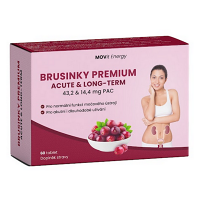 DÁREK MOVIT ENERGY Brusinky Premium acute & long term 60 tablet