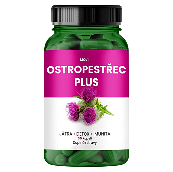 DÁREK MOVIT ENERGY Ostropestřec 30 kapslí ()