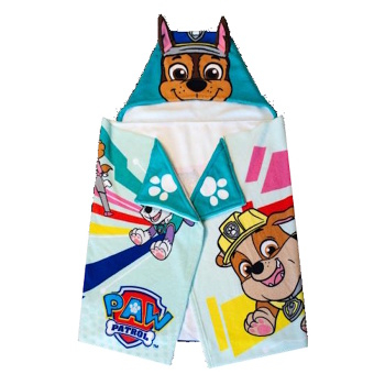 DÁREK PAMPERS Paw Patrol ručník s kapucí