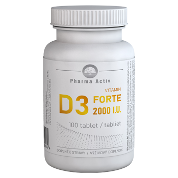 DÁREK PHARMA ACTIV Vitamin D3 MAX 4000 I.U. 100 tablet