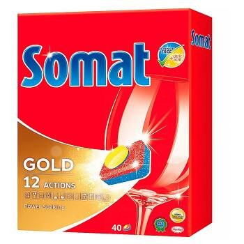 SOMAT Gold tablety do myčky 40 kusů