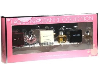 Dárková kolekce Ladies Fragrance Collection Miniatury Edt 5ml Chopard Wish Pink Diamonds (Parfémované vody)