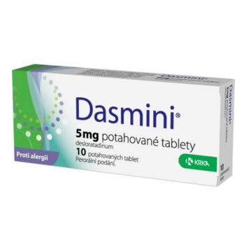 DASMINI 5mg 30 potahovaných tablet (Volně prodejná antihistaminika)