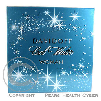 Davidoff Cool Water Woman - toaletní voda s rozprašovačem 50 ml + tělové mléko 50 ml + sprchový gel 50