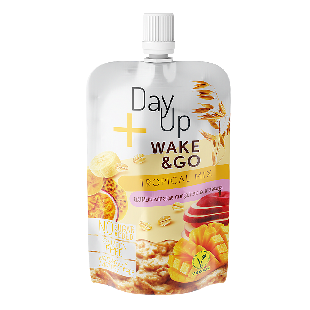 Day Up Ovocná kapsička tropický mix a oves 120 g