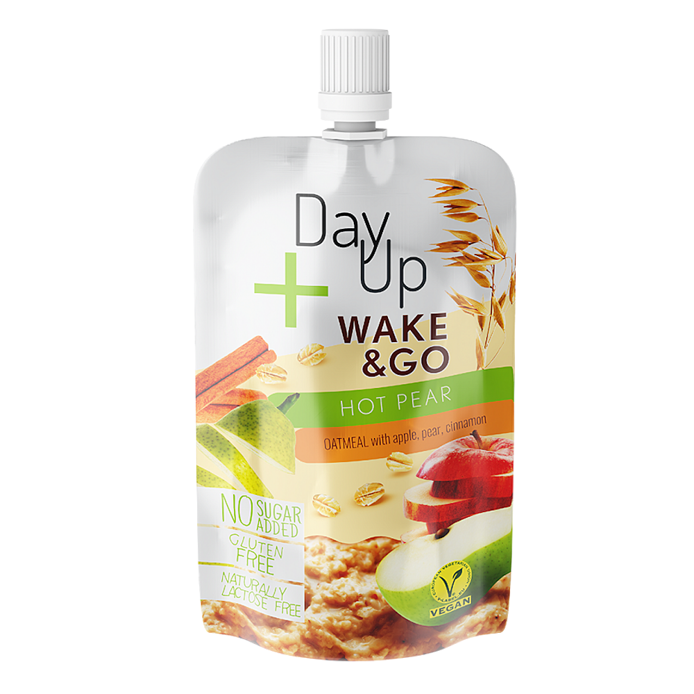 Day Up Ovocná kapsička horká hruška a oves 120 g