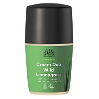 URTEKRAM Krémový deodorant roll-on s citronovou trávou BIO 50 ml