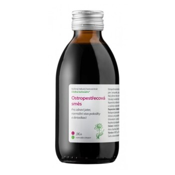 DĚDEK KOŘENÁŘ Ostropestřecová směs 200 ml (Detoxikace jater, očista jater)