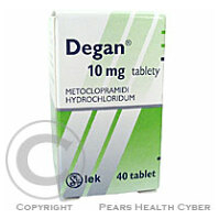 DEGAN 10 MG TABLETY  40X10MG Tablety