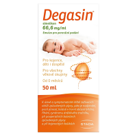 DEGASIN Simetikon 66.6 mg/ml emulze nadýmání 50 ml