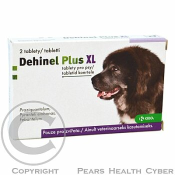 DEHINEL PLUS XL A.U.V. TBL 2 (Parazitičtí červi)