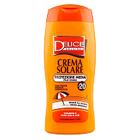 DELICE SOLAIRE Opalovací krém medium protect SPF20+ 250 ml