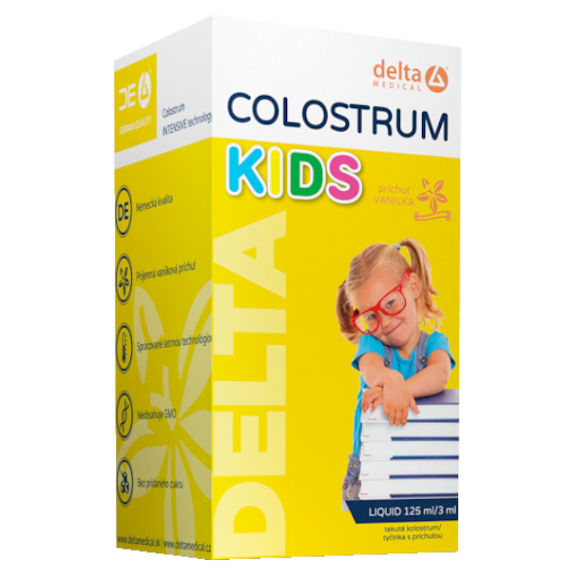 E-shop DELTA MEDICAL Colostrum kids sirup vanilka 125 ml