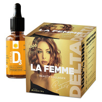 DELTA Vitamín D3 a DELTA COLLAGEN La Femme beauty