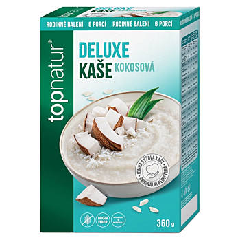 TOPNATUR Deluxe kaše kokos 360 g (Rýžové kaše) - Vícesložkové, Instantní