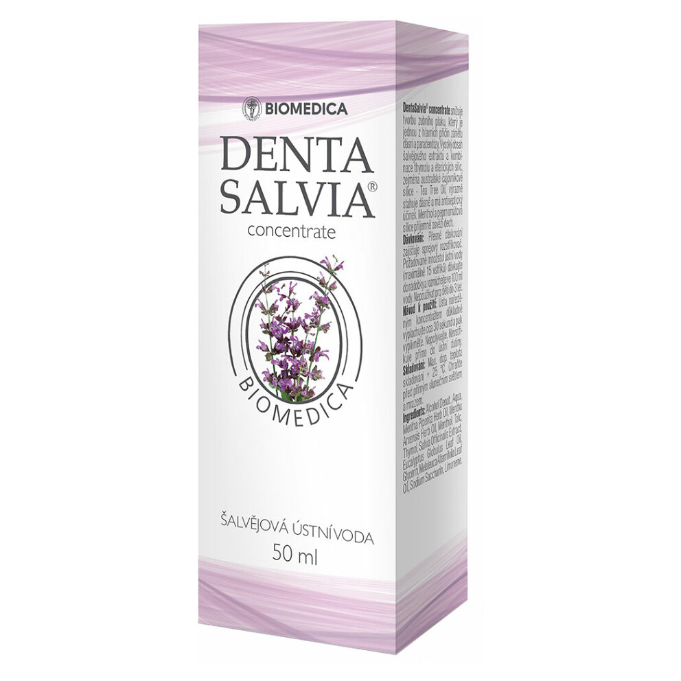 E-shop DENTA SALVIA Concentrate šalvějová ústní voda 50ml