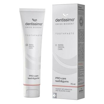 DENTISSIMO Zubní pasta PRO-care 75 ml (Zubní pasty na citlivé zuby a dásně)