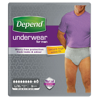 DEPEND Maximum inkontinenční kalhotky pro muže velikost L/XL 9 kusů