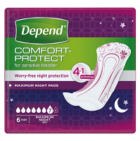 DEPEND® Dámské vložky Maximum 6 kusů