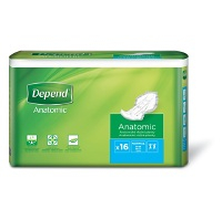 DEPEND® Vložné pleny Normal 16 kusů